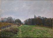 Alfred Sisley, Landscape at Louveciennes